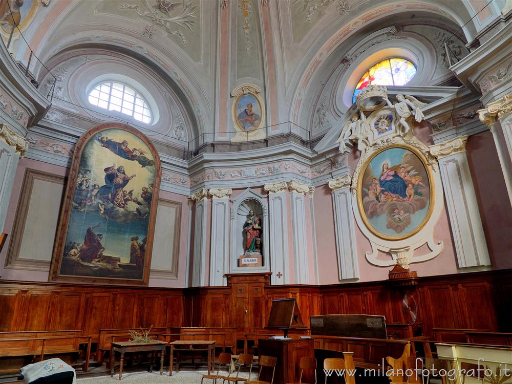Netro (Biella, Italy) - Choir of the Parish Church of Santa Maria Assunta